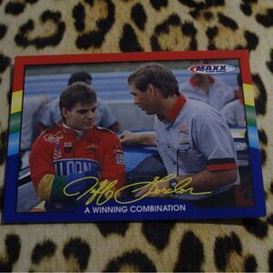 Jeff Gordon 18 of 20 NASCAR Card